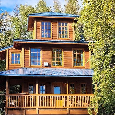 The Eagle'S Nest Treehouse Cabin Palmer Exteriör bild
